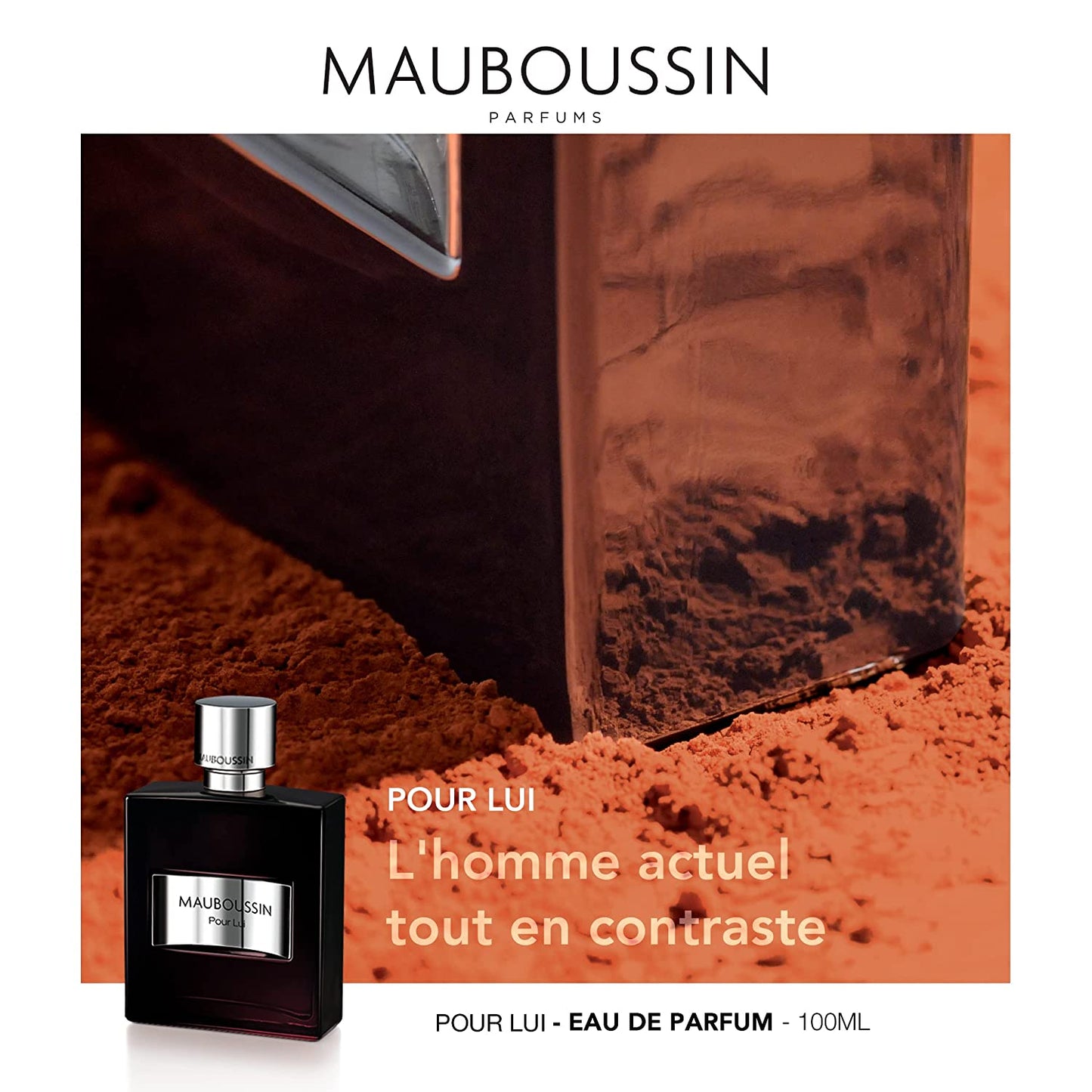 Mauboussin - Pour Lui 100ml (3.3 Fl Oz) - Eau de Parfum for Men - Ferny & Modern Scents