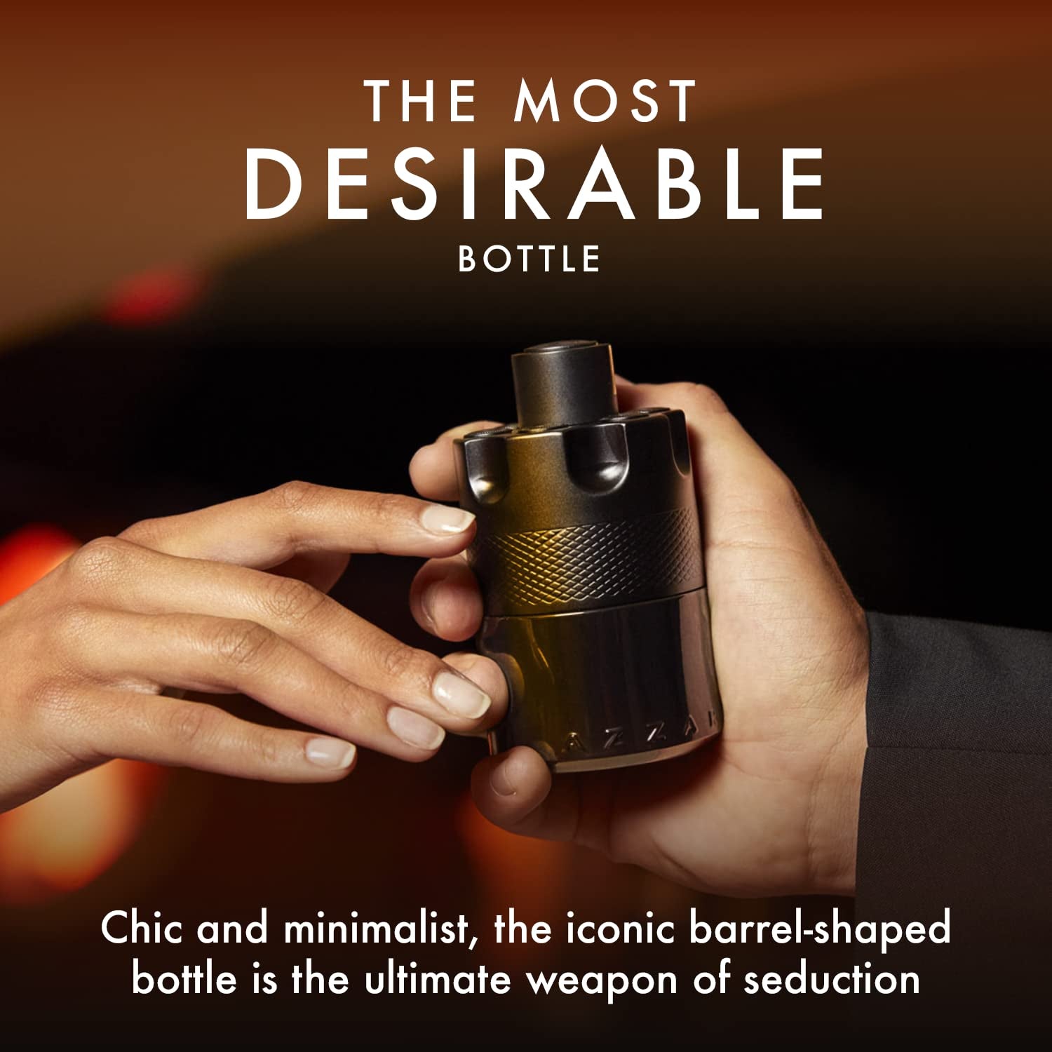 the Most Wanted Eau De Parfum Intense - Seductive Mens Cologne - Fougère, Ambery & Spicy Fragrance for Date - Lasting Wear - Luxury Perfumes for Men
