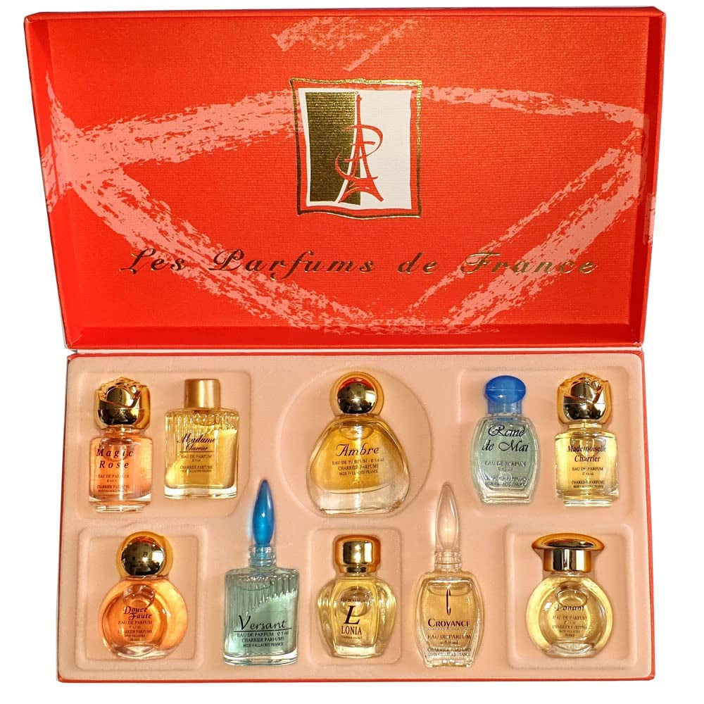 Charrier Parfums - 10 Eaux De Parfum Luxurious Gift Box - 52.7 Ml - Made in Provence, France