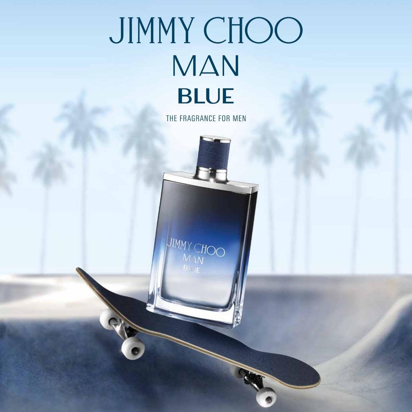 JIMMY CHOO Man Blue Eau De Toilette Spray, 3.3 Fl Oz