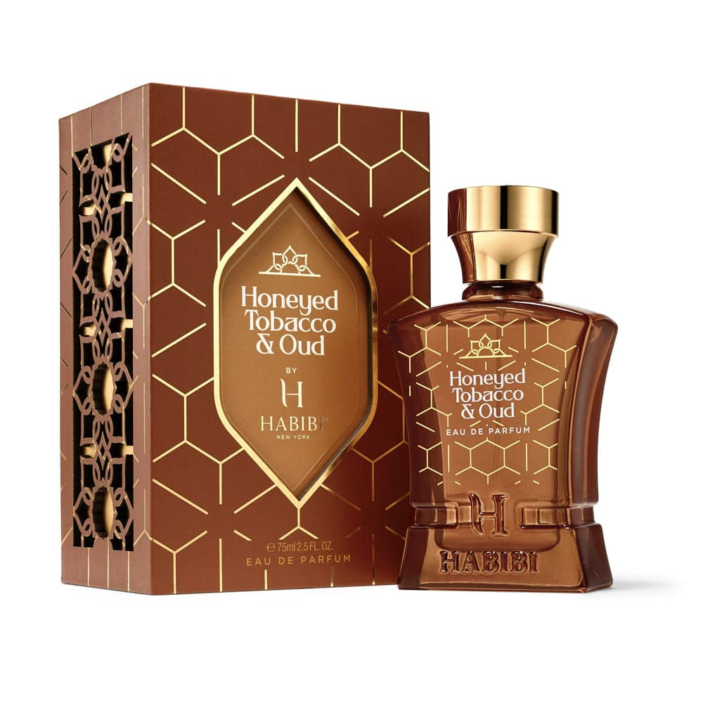 Honeyed Tobacco & Oud- Eau De Parfum for Men Long-Lasting Oud Cologne. Woody, Smokey, Sweet and Unique. Made with Rare Exotic Notes.Made in USA