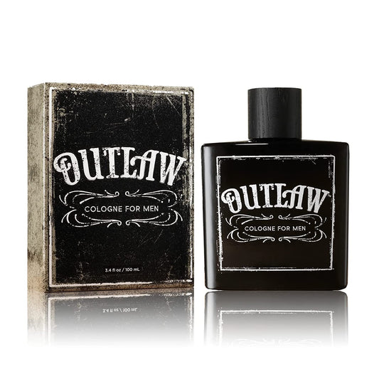 Tru Western Outlaw Men’s Cologne, 3.4 fl oz (100 ml) - Iconic, Masculine, Clean