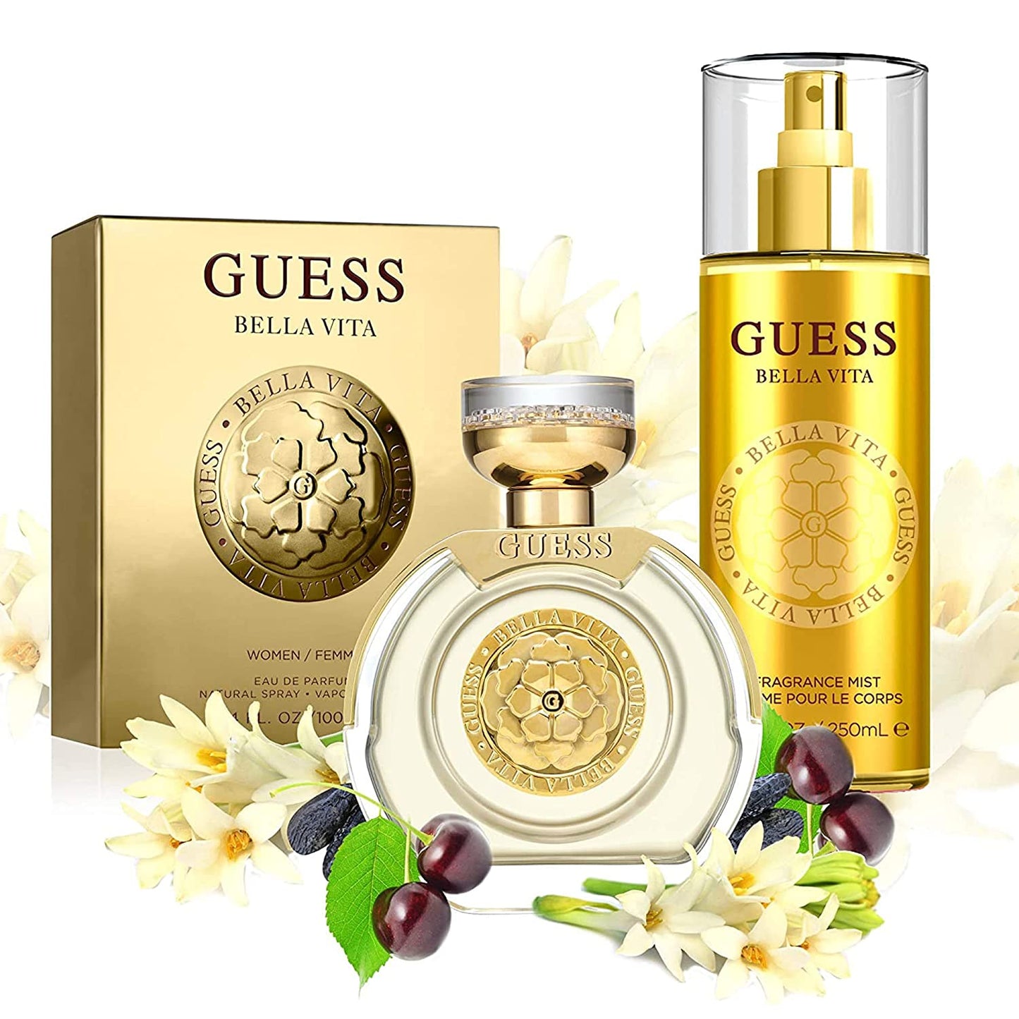 GUESS Bella Vita Eau de Parfum Perfume Spray For Women, 1.7 Fl. Oz.
