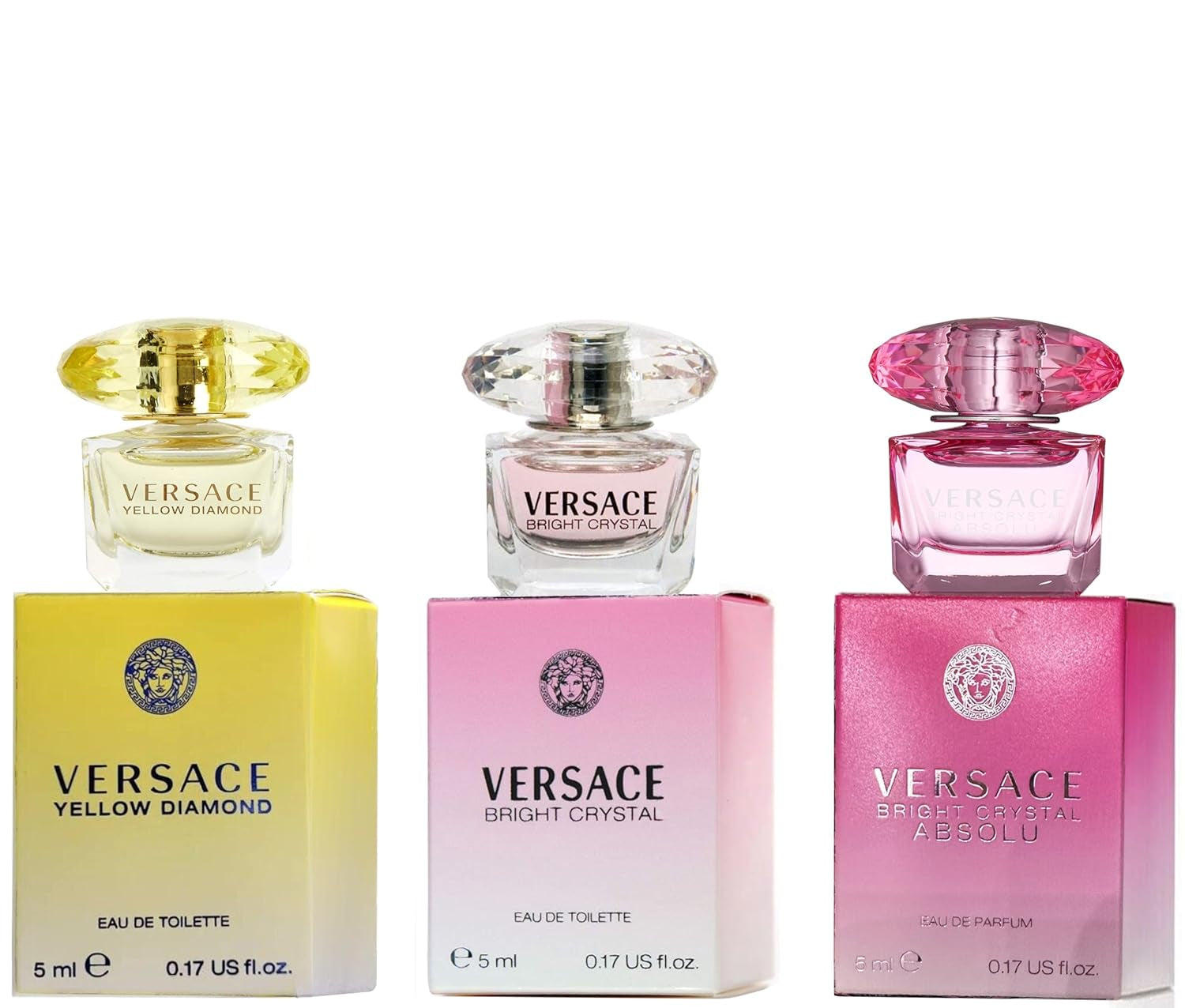 Miniature Variety Trio Collection Perfume Gift Set for Women
