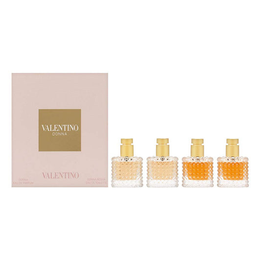 Valentino Donna 4 Piece Miniature Gift Set