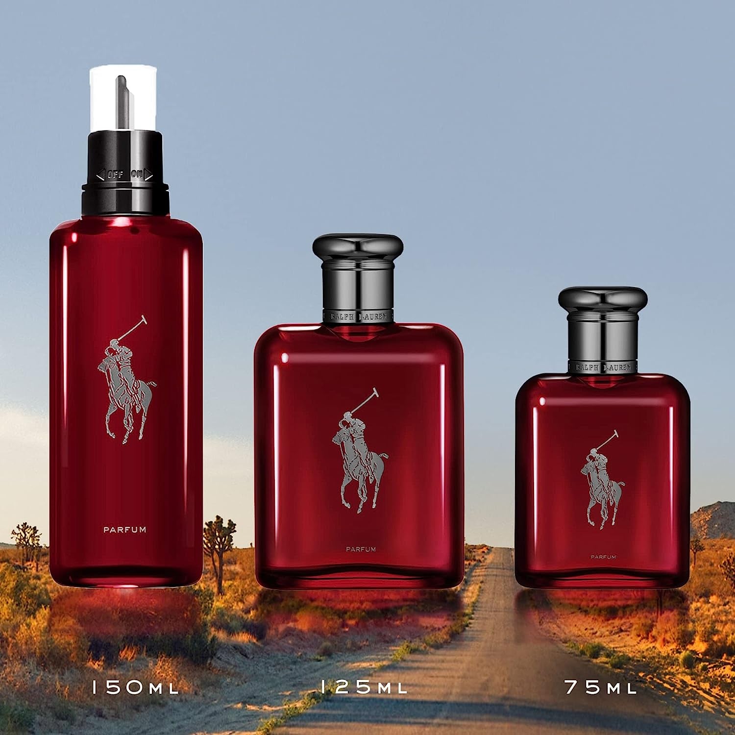 Ralph Lauren - Polo Red - Parfum - Men's Cologne - Ambery & Woody - With Absinthe, Cedarwood, and Musk - Intense Fragrance