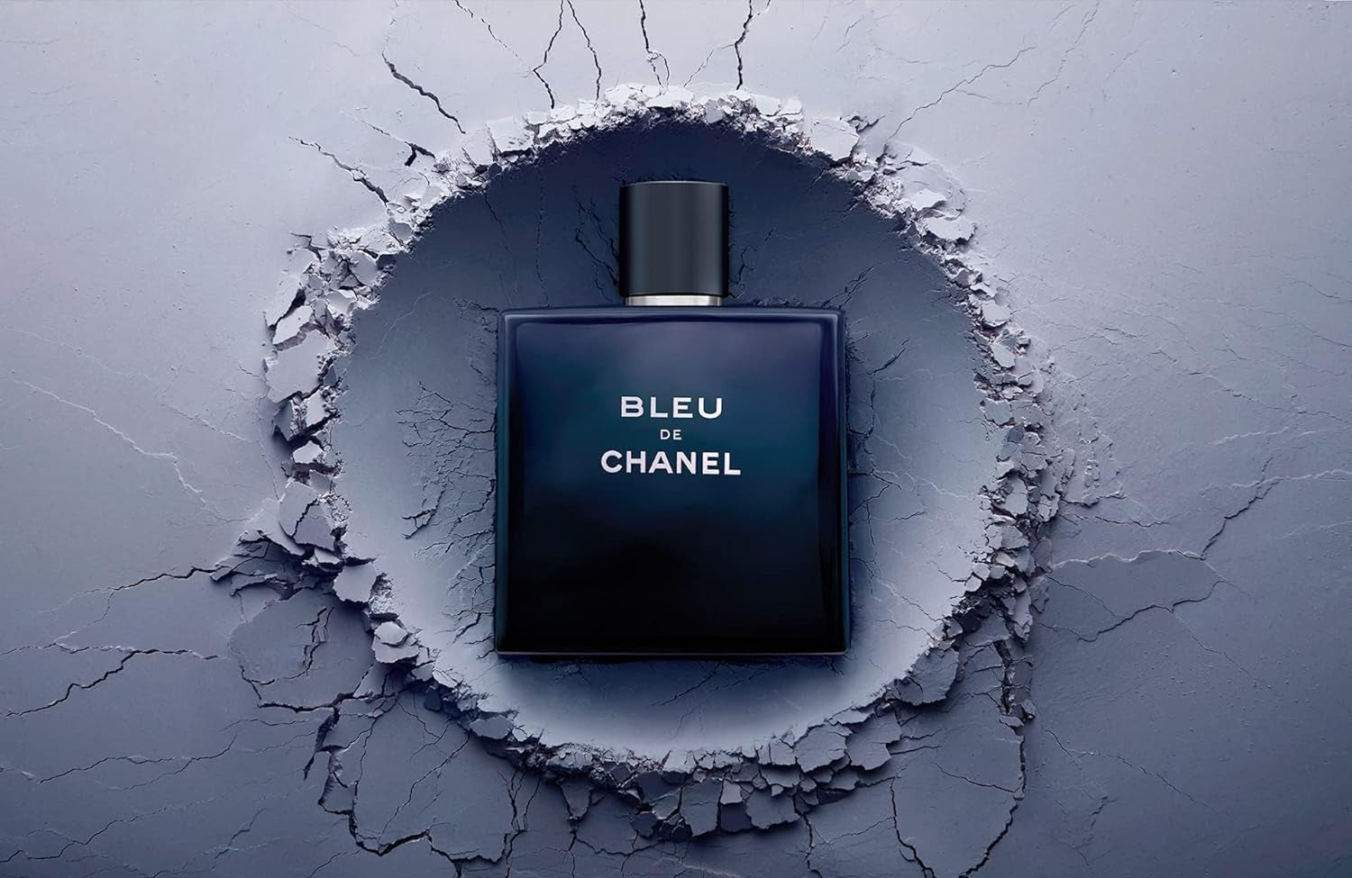 Set of 3 Bleu De Chanel After Shave Lotion Balm Eau De Toilette Perfume
