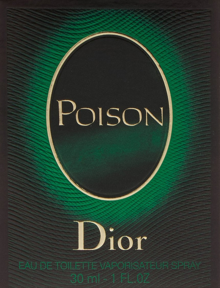 Christian Dior Poison Eau de Toilette Spray for Women, 1 Ounce