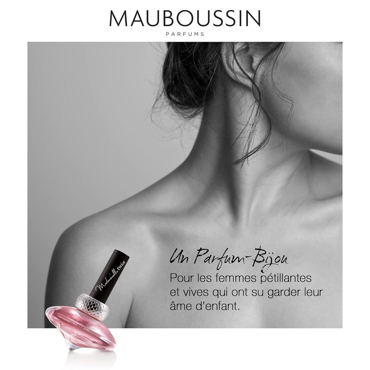Mauboussin - Mademoiselle Twist 90ml (3 Fl Oz) - Eau de Parfum for Women - Floral, Oriental & Gourmand Scents