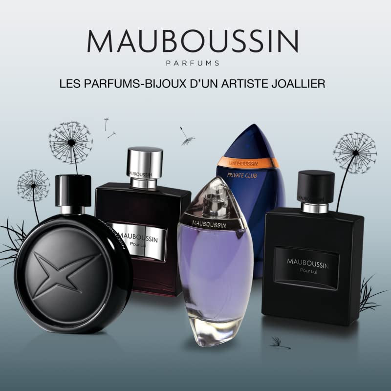 Mauboussin - Une Histoire d'Homme Irrésistible 90ml (3 Fl Oz) - Eau de Parfum for Men - Woody & Fresh Scents