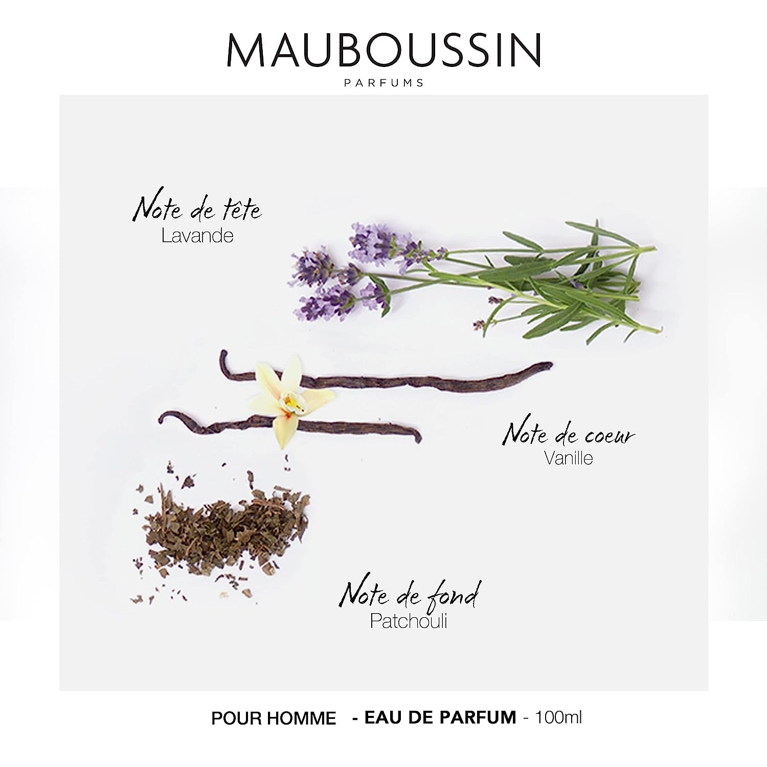 Mauboussin - Original Homme 100ml (3.3 Fl Oz) - Eau de Parfum for Men - Woody & Aromatic Scents