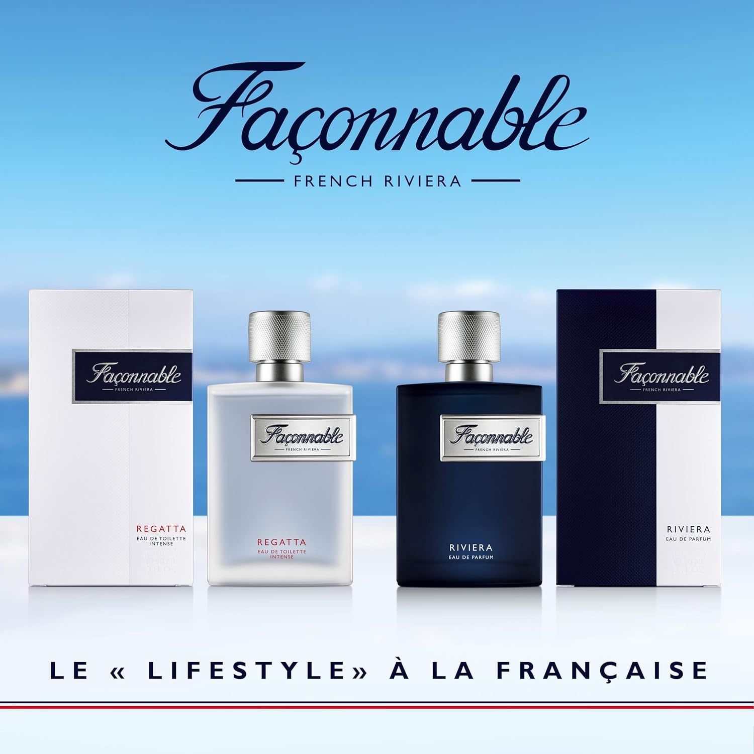 Façonnable - Riviera 90ml (3 Fl Oz) - Eau de Parfum for Men - Woody & Aromatic Scents