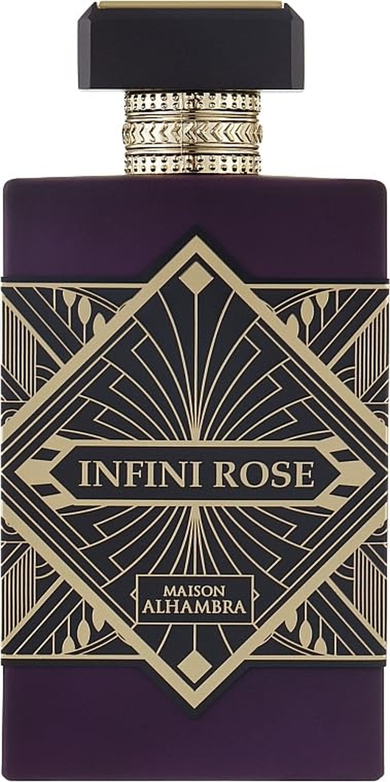 Maison Alhambra Infini Rose for Unisex Eau de Parfum Spray, 3.4 Ounce