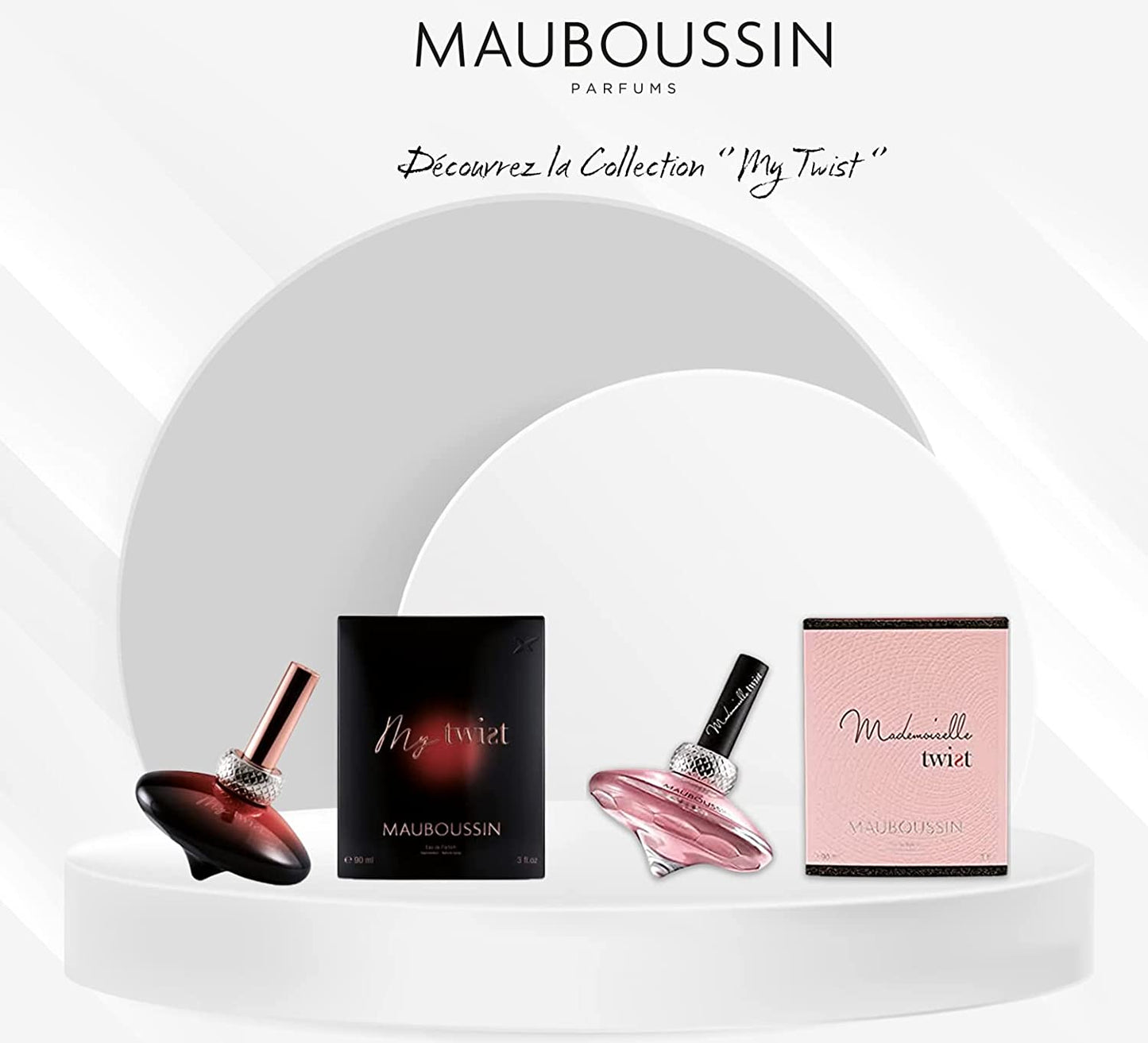 Mauboussin - My Twist - Eau De Parfum for Women - 3 Fl Oz (90ml) - Floral Scent