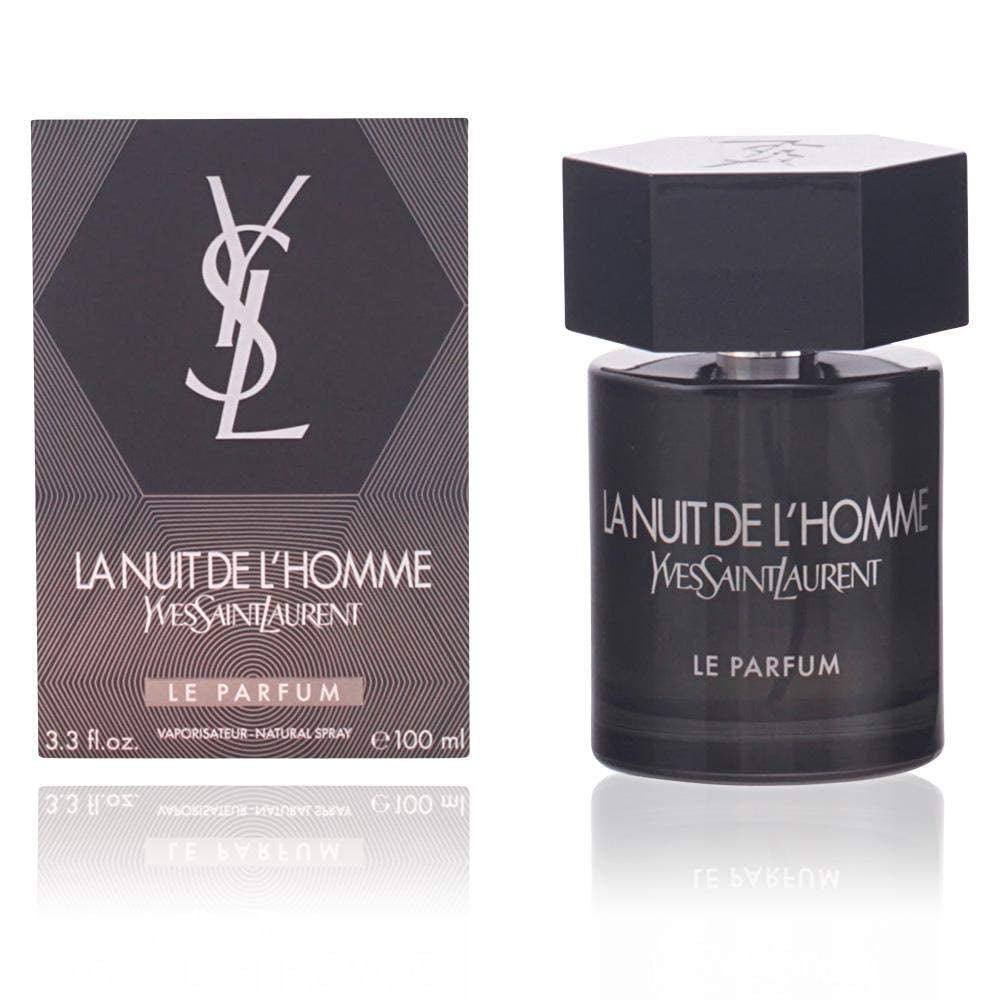 La Nuit De L'Homme Le Parfum Eau De Parfum Spray for Men, 3.3 Ounce