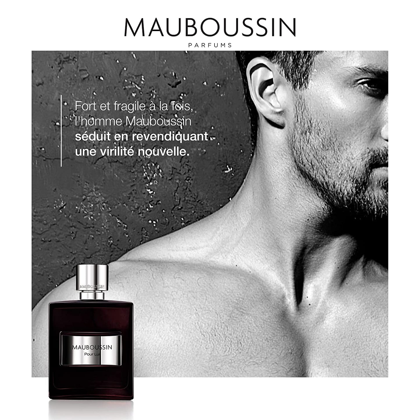 Mauboussin - Pour Lui 100ml (3.3 Fl Oz) - Eau de Parfum for Men - Ferny & Modern Scents