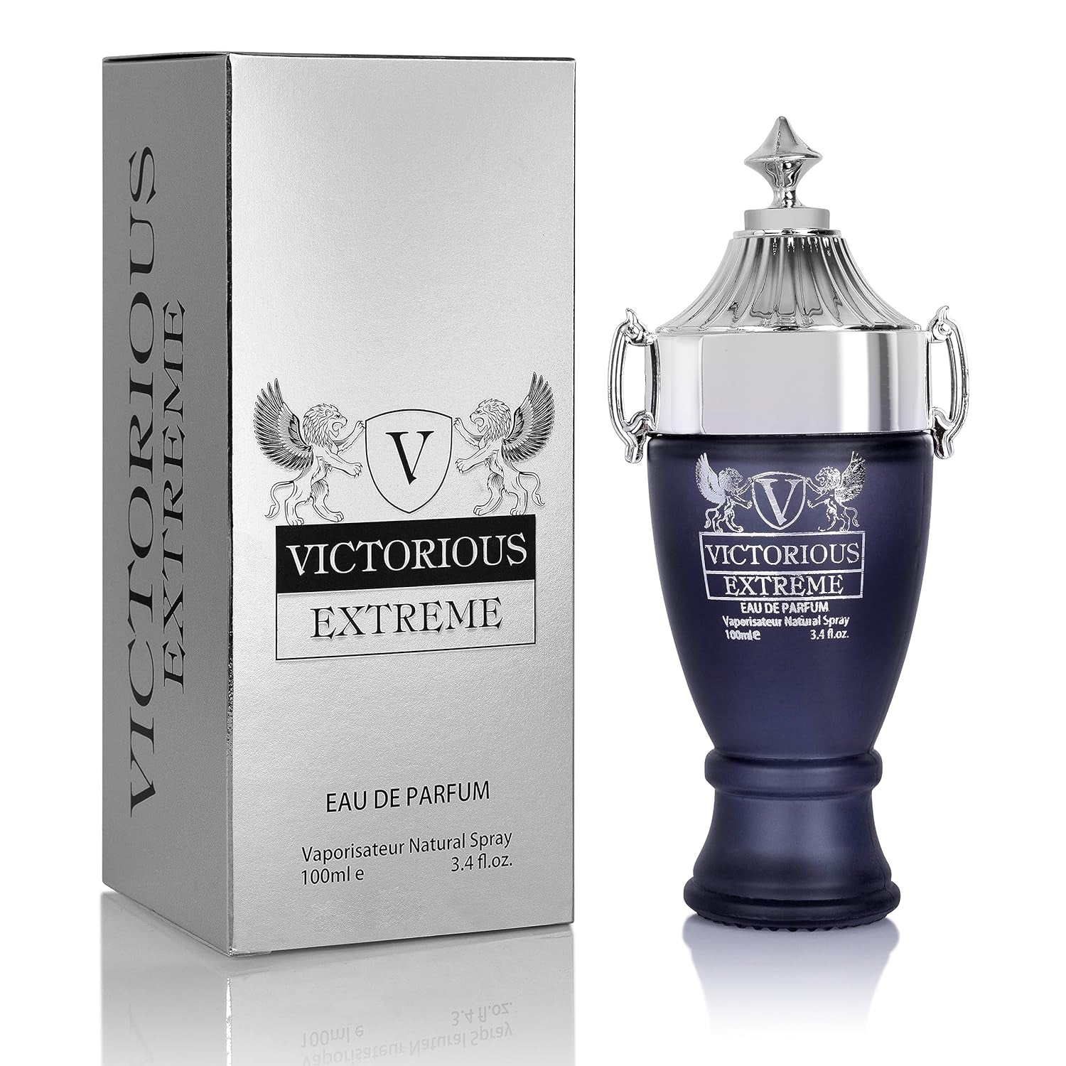 Urban Collection Victorious Extreme for Men - Formulated Using the Finest, Prime Ingredients - Fruity, Salty Fragrance - Black pepper & Fresh Orange Blossom - Packaged in a 100% Recycled Paper