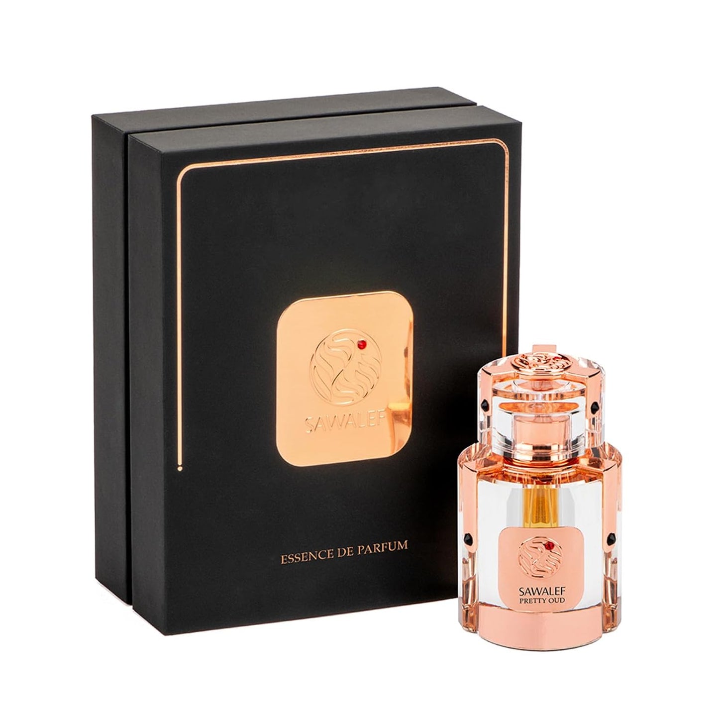 Pretty Oud - Sawalef by Swiss Arabian - Luxurious, Captivating Elixir De Parfum with Fragrant Oud - Sweet, Sultry Notes of Pineapple, Geranium, Patchouli, Rose - Intense, Long-Lasting Scent - 2.7 oz