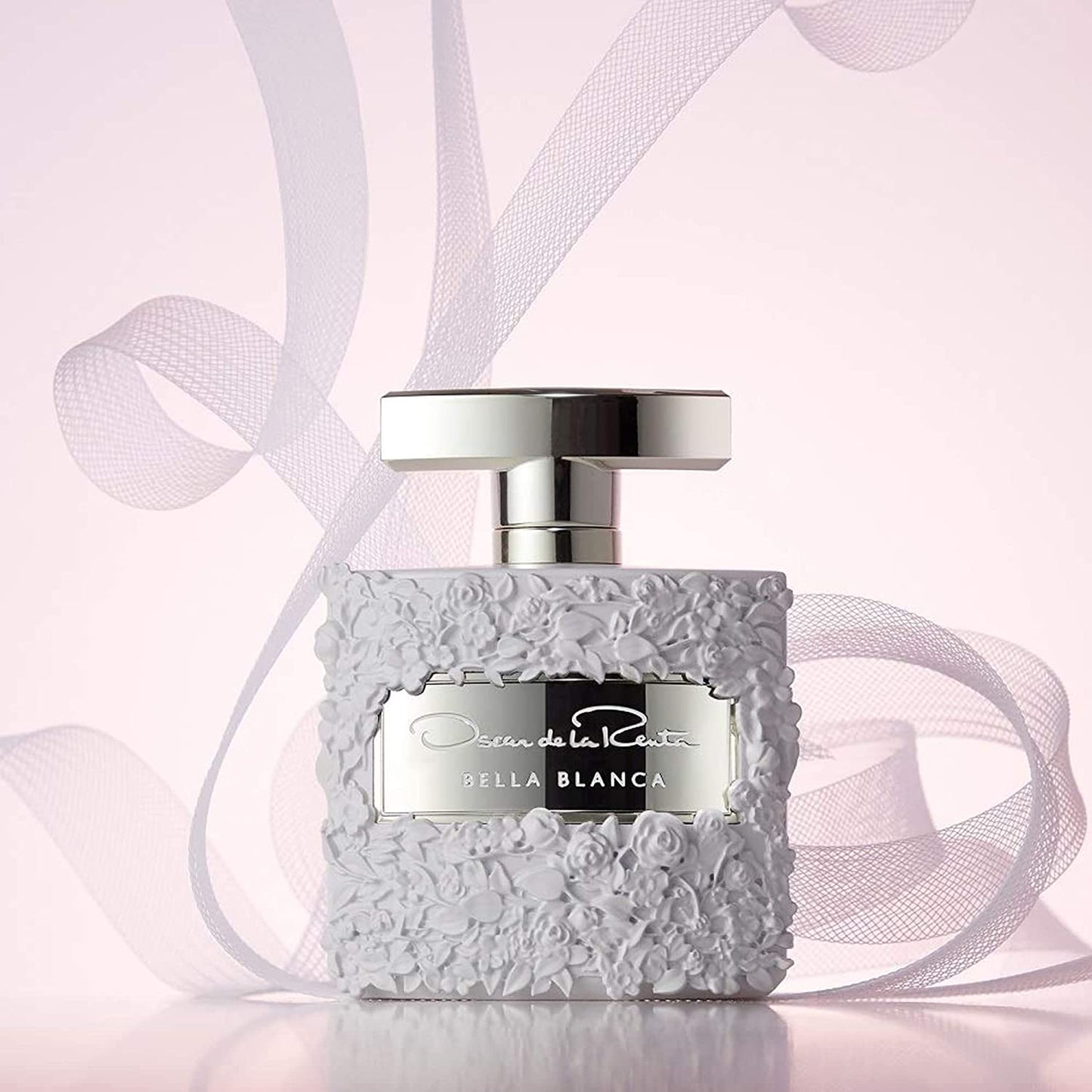 Oscar de la Renta Bella Blanca Eau de Parfum 3 Piece Gift Set for Women - Perfume Spray 3.4 Fl. Oz., & 1.0 Fl. Oz., and Body Lotion 3.4 Fl. Oz.
