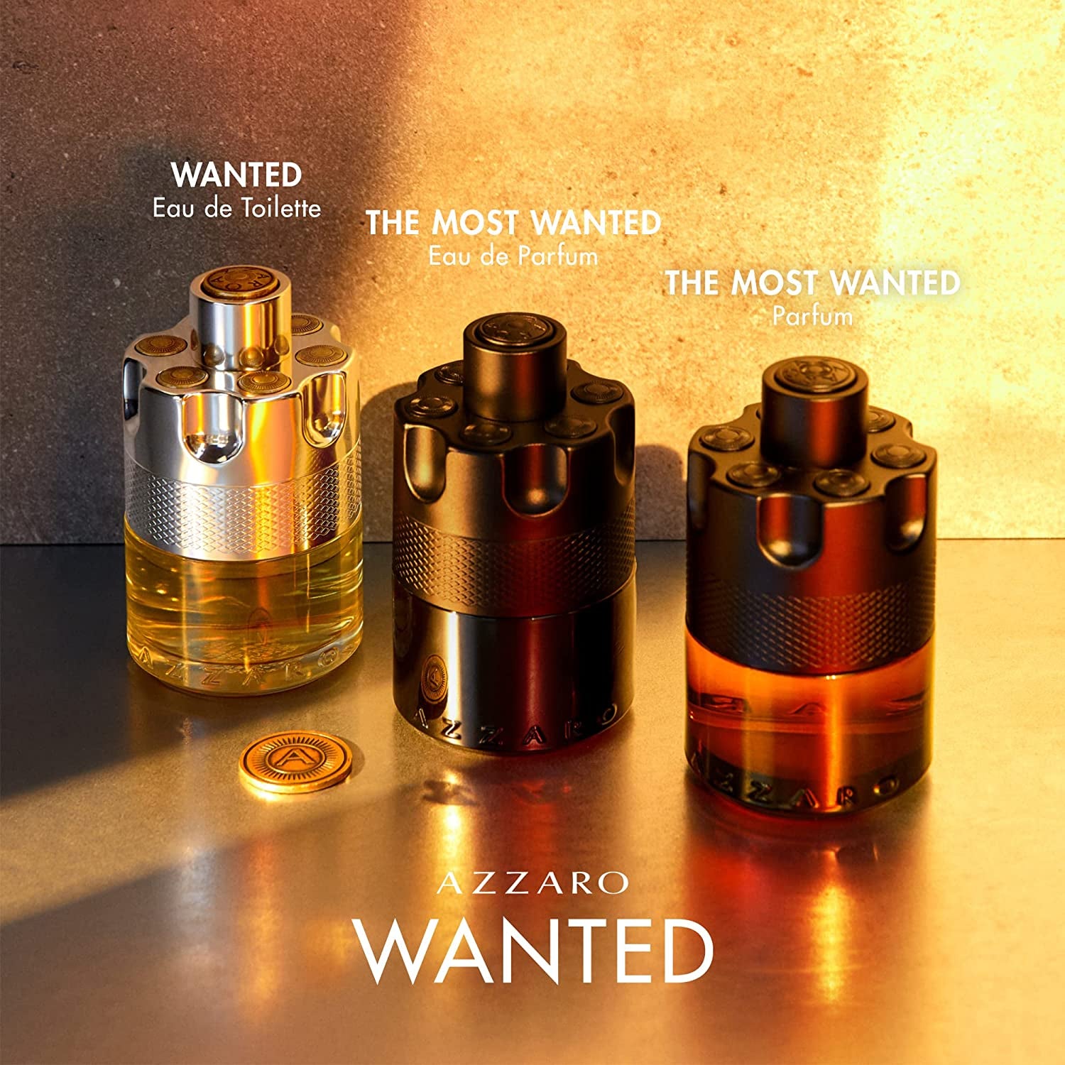 the Most Wanted Eau De Parfum Intense - Seductive Mens Cologne - Fougère, Ambery & Spicy Fragrance for Date - Lasting Wear - Luxury Perfumes for Men