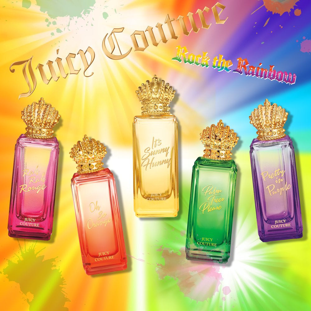 Juicy Couture Palm Trees Please Rock the Rainbow Perfume for Women, 2.5 Fl. Oz