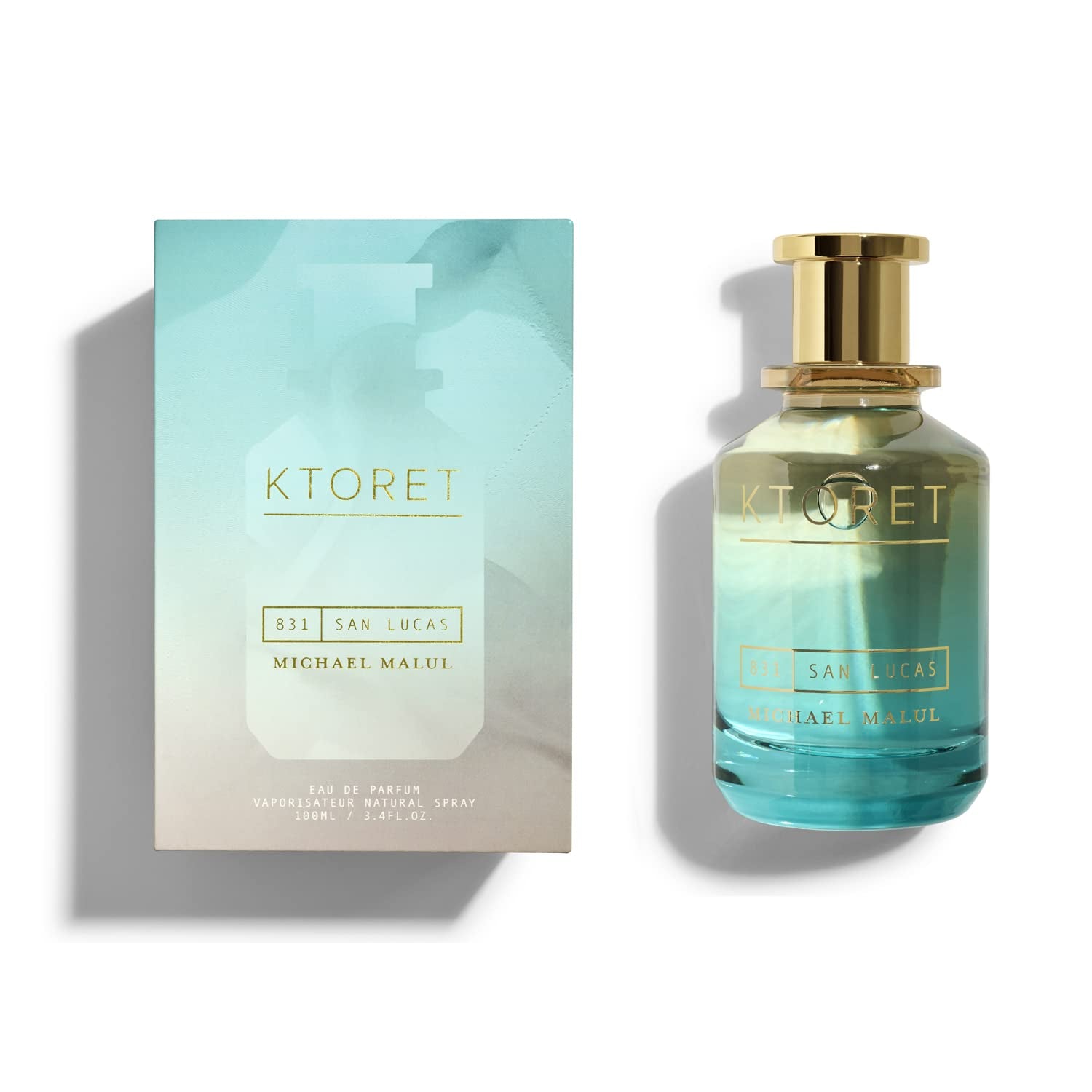 KTORET San Lucas, Eau De Parfum, Men'S Fragrance 3.4 Oz, 100 ML
