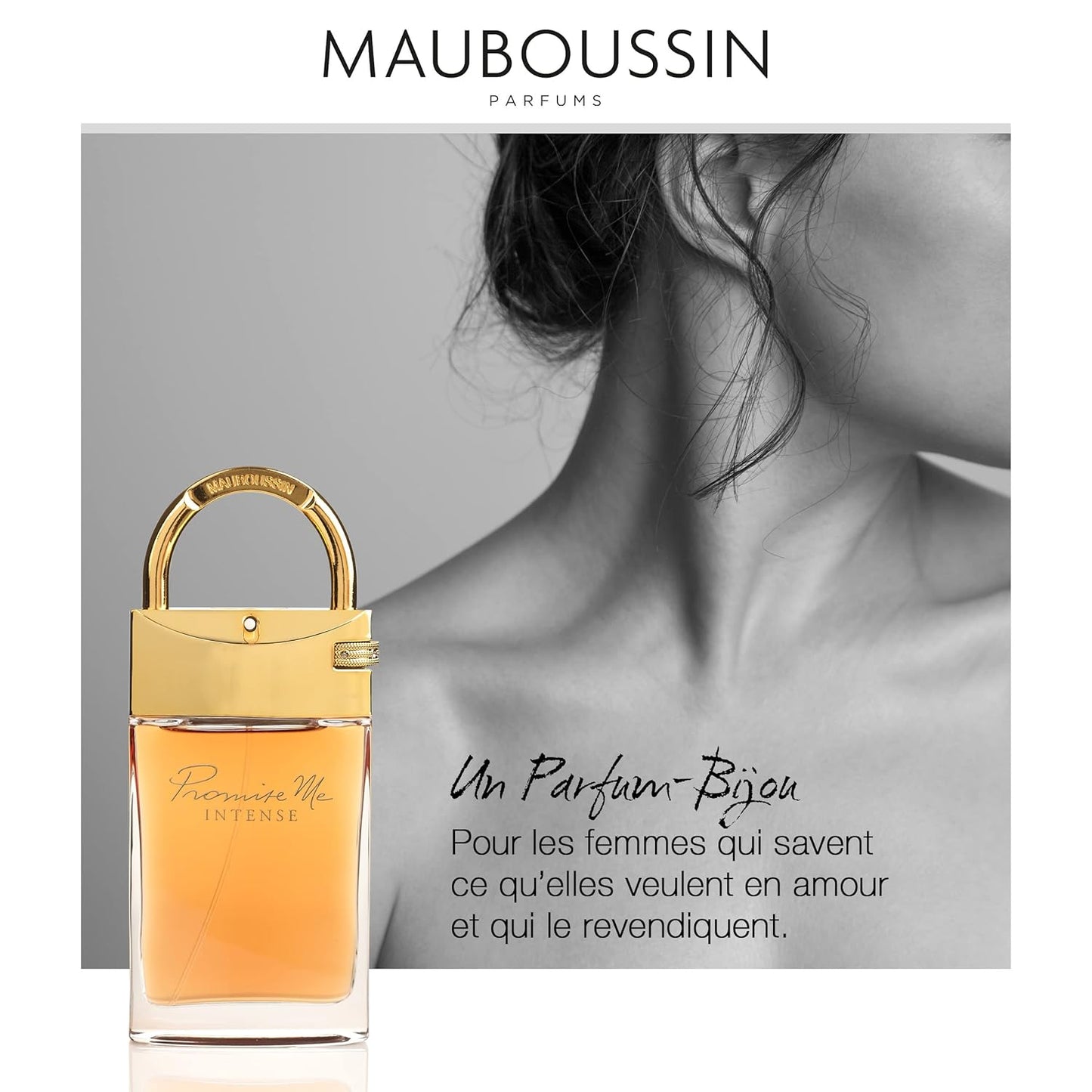 Mauboussin - Promise Me Intense 90ml (3 Fl Oz) - Eau de Parfum for Women - Oriental & Floral Scents