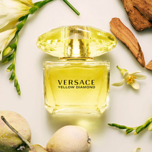 VERSACE diamante amarillo